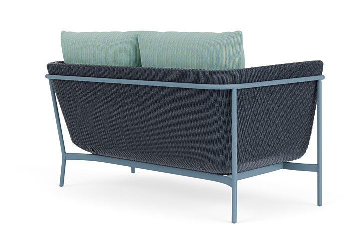 Lloyd Flanders™ Solstice Loveseat  - Denim Blue, Stillwater