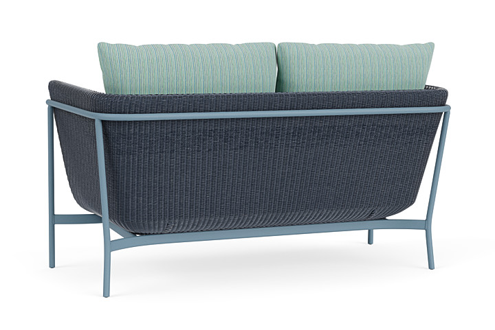 Lloyd Flanders™ Solstice Loveseat  - Denim Blue, Stillwater