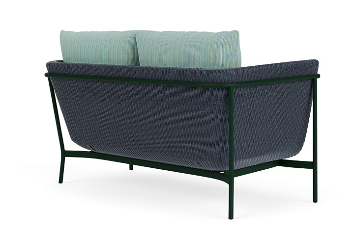 Lloyd Flanders™ Solstice Loveseat  - Denim Blue, Woodland