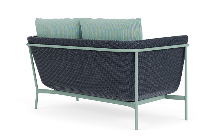 Lloyd Flanders™ Solstice Loveseat  - Denim Blue, Sea Glass