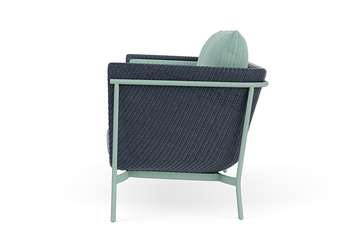 Lloyd Flanders™ Solstice Loveseat  - Denim Blue, Sea Glass