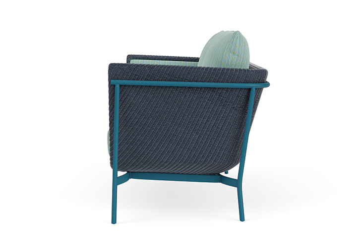 Lloyd Flanders™ Solstice Loveseat  - Denim Blue, Peacock