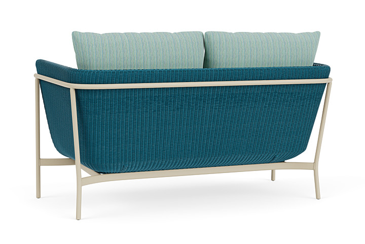 Lloyd Flanders™ Solstice Loveseat  - Peacock, Linen