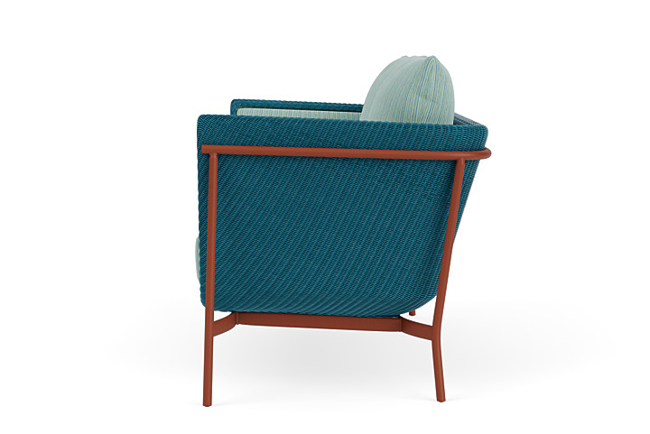 Lloyd Flanders™ Solstice Loveseat  - Peacock, Terracotta