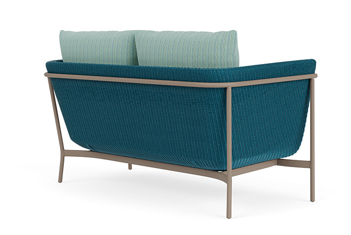 Lloyd Flanders™ Solstice Loveseat  - Peacock, French Beige