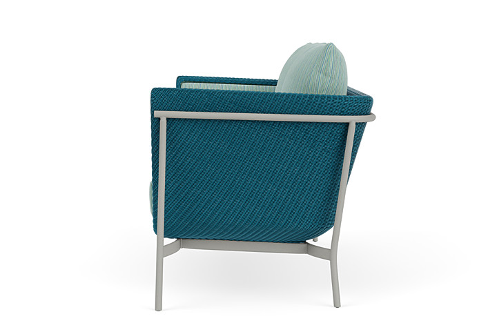 Lloyd Flanders™ Solstice Loveseat  - Peacock, Platinum