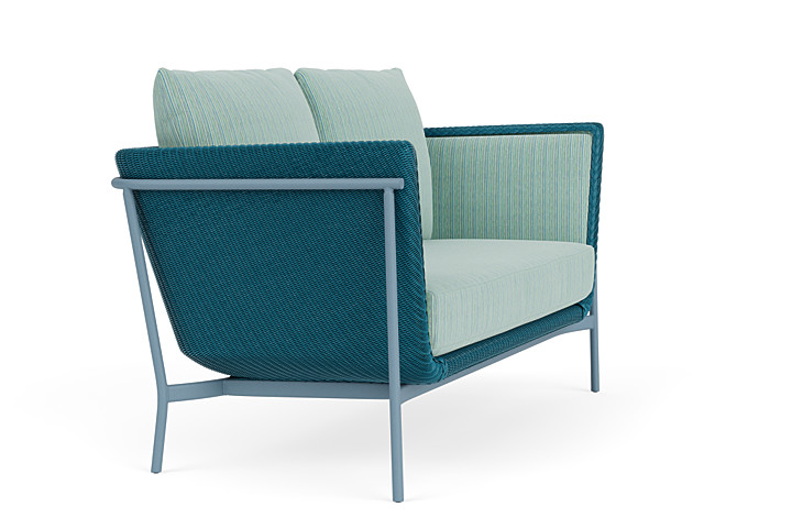 Lloyd Flanders™ Solstice Loveseat  - Peacock, Stillwater