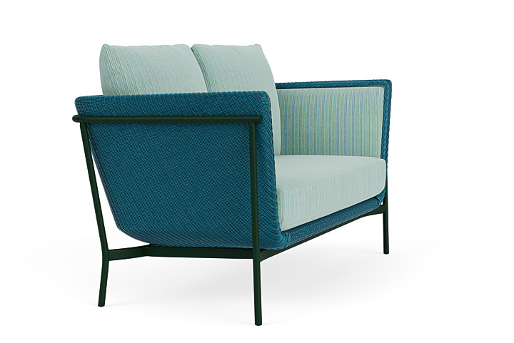 Lloyd Flanders™ Solstice Loveseat  - Peacock, Woodland