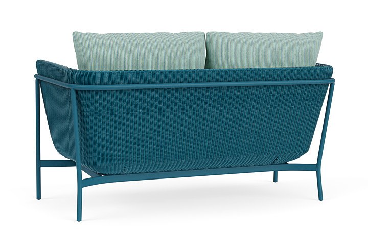 Lloyd Flanders™ Solstice Loveseat  - Peacock, Peacock