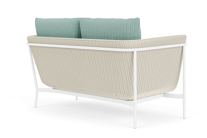 Lloyd Flanders™ Solstice Loveseat  - Ivory, Matte White