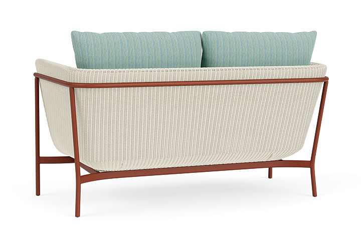 Lloyd Flanders™ Solstice Loveseat  - Ivory, Terracotta