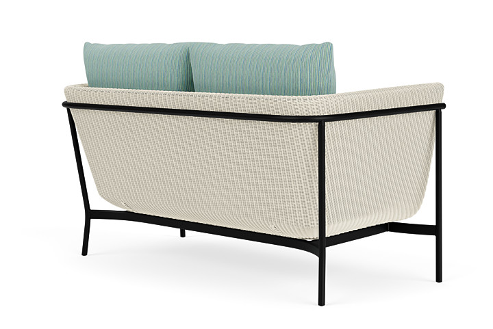 Lloyd Flanders™ Solstice Loveseat  - Ivory, Ebony