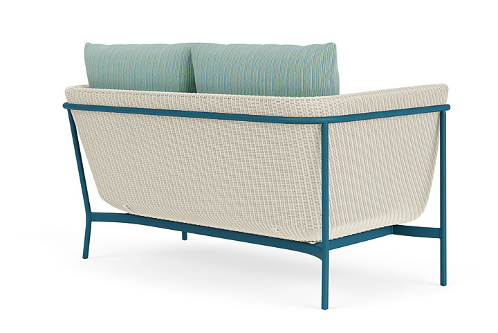 Lloyd Flanders™ Solstice Loveseat  - Ivory, Peacock