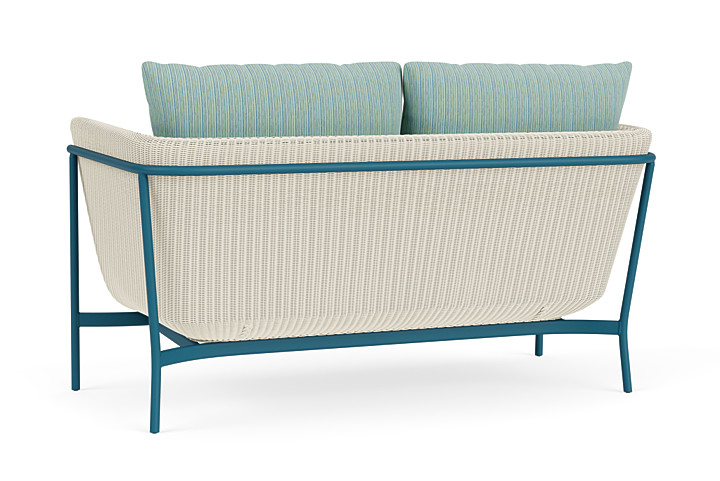 Lloyd Flanders™ Solstice Loveseat  - Ivory, Peacock