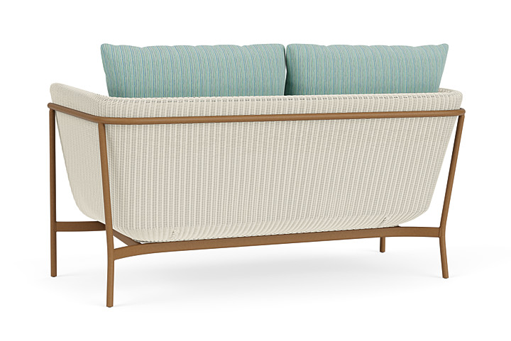 Lloyd Flanders™ Solstice Loveseat  - Ivory, Hickory