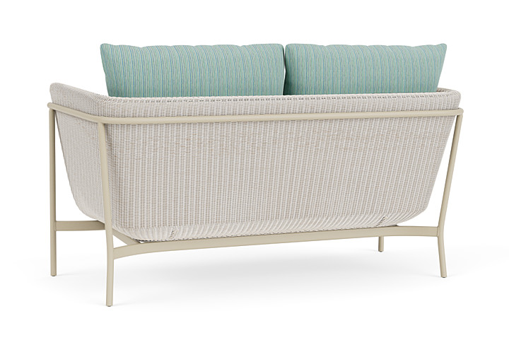 Lloyd Flanders™ Solstice Loveseat  - Antique White, Linen