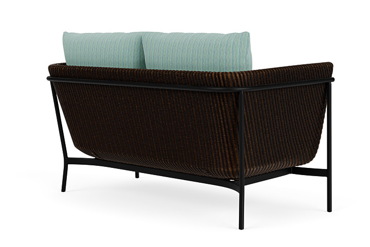 Lloyd Flanders™ Solstice Loveseat  - Mink, Ebony