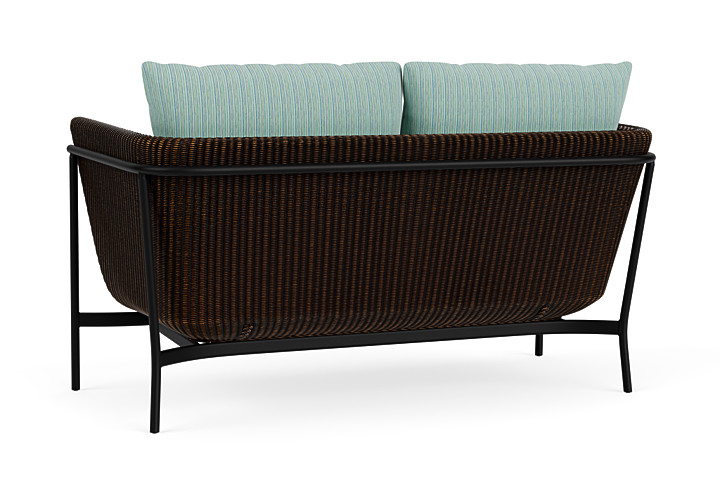 Lloyd Flanders™ Solstice Loveseat  - Mink, Ebony