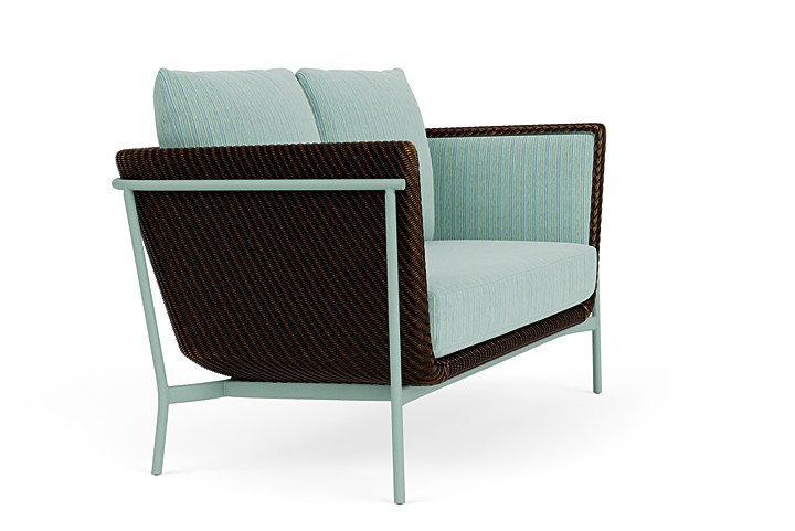 Lloyd Flanders™ Solstice Loveseat  - Mink, Sea Glass