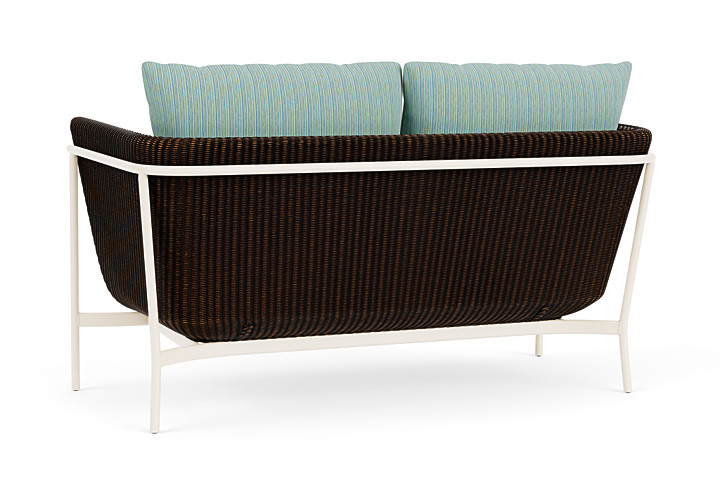 Lloyd Flanders™ Solstice Loveseat  - Mink, Ivory