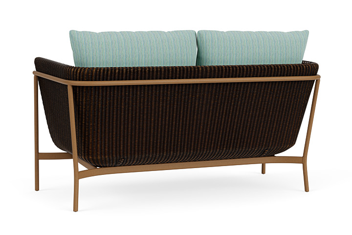 Lloyd Flanders™ Solstice Loveseat  - Mink, Hickory