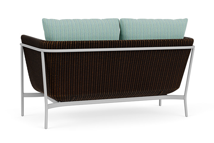 Lloyd Flanders™ Solstice Loveseat  - Mink, Metallic Silver