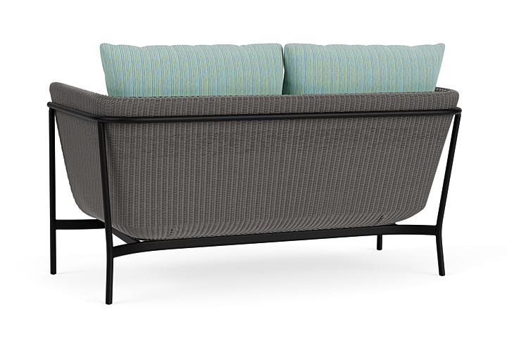 Lloyd Flanders™ Solstice Loveseat  - Pewter, Ebony