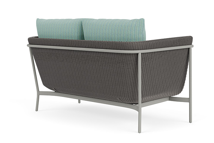 Lloyd Flanders™ Solstice Loveseat  - Pewter, Platinum