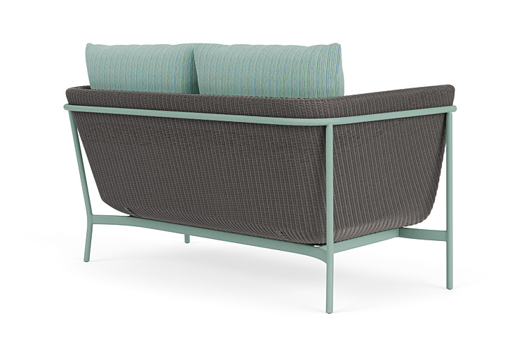 Lloyd Flanders™ Solstice Loveseat  - Pewter, Sea Glass