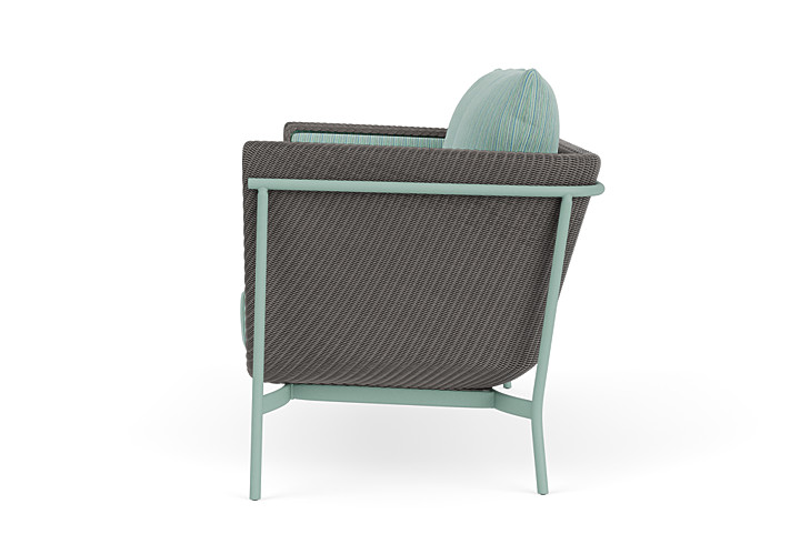 Lloyd Flanders™ Solstice Loveseat  - Pewter, Sea Glass