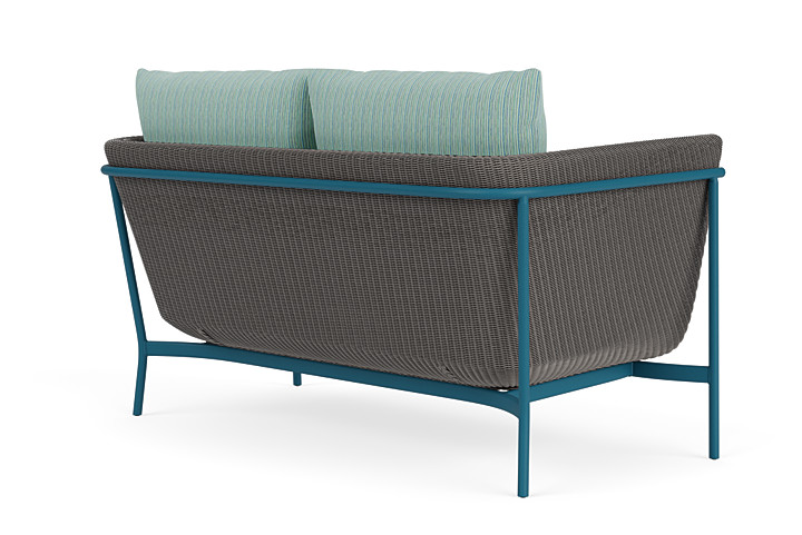 Lloyd Flanders™ Solstice Loveseat  - Pewter, Peacock