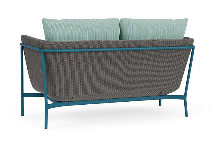 Lloyd Flanders™ Solstice Loveseat  - Pewter, Peacock