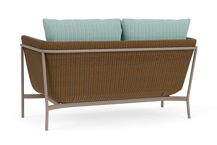 Lloyd Flanders™ Solstice Loveseat  - Hickory, French Beige