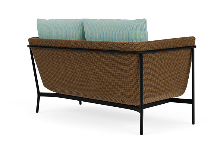 Lloyd Flanders™ Solstice Loveseat  - Hickory, Ebony