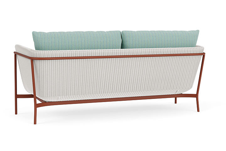 Lloyd Flanders™ Solstice Sofa  - White, Terracotta