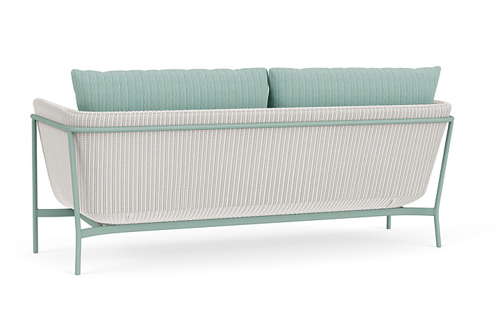 Lloyd Flanders™ Solstice Sofa  - White, Sea Glass