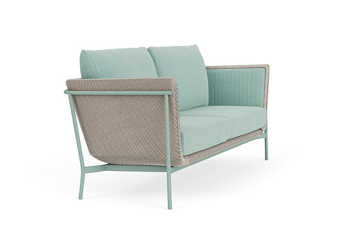 Lloyd Flanders™ Solstice Sofa  - Linen, Sea Glass