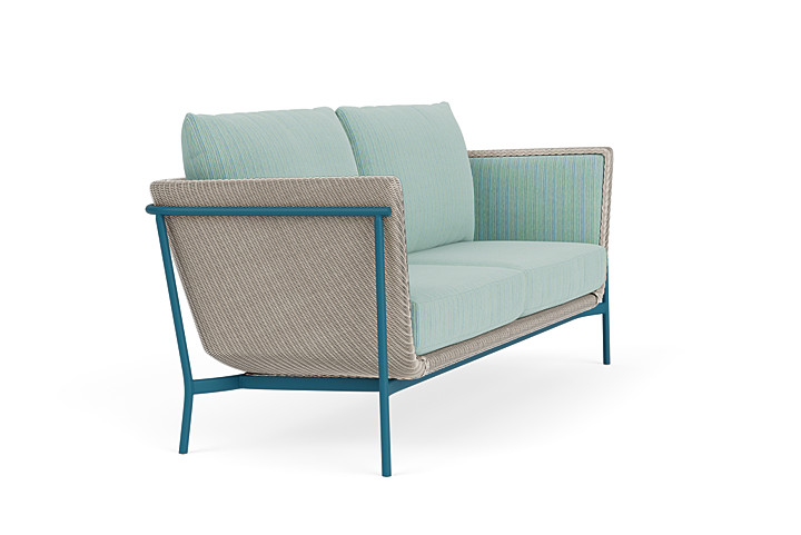 Lloyd Flanders™ Solstice Sofa  - Linen, Peacock