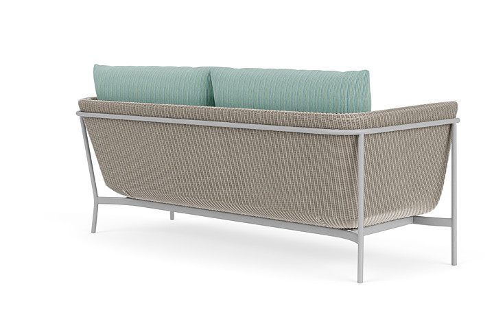 Lloyd Flanders™ Solstice Sofa  - Linen, Metallic Silver