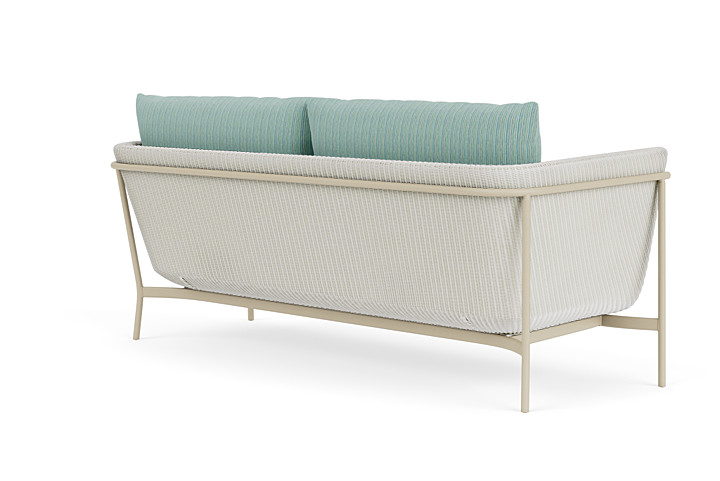 Lloyd Flanders™ Solstice Sofa  - Matte White, Linen