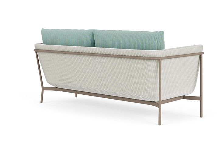 Lloyd Flanders™ Solstice Sofa  - Matte White, French Beige