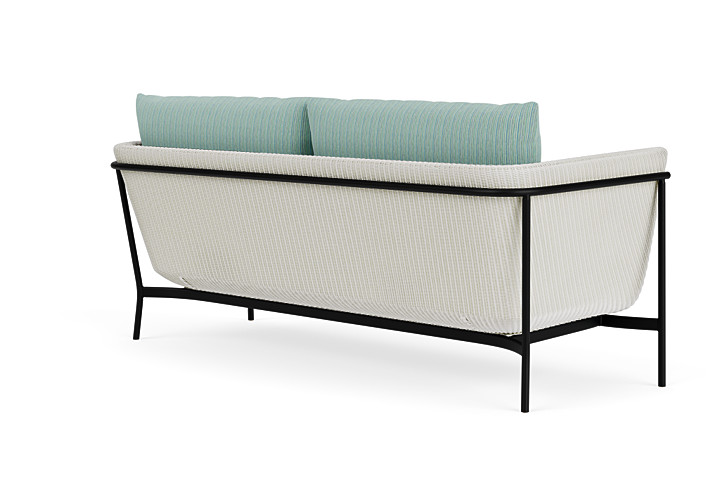 Lloyd Flanders™ Solstice Sofa  - Matte White, Ebony