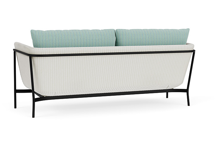 Lloyd Flanders™ Solstice Sofa  - Matte White, Ebony