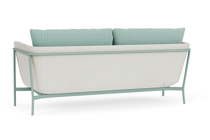 Lloyd Flanders™ Solstice Sofa  - Matte White, Sea Glass