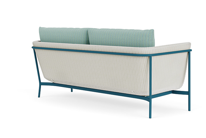 Lloyd Flanders™ Solstice Sofa  - Matte White, Peacock