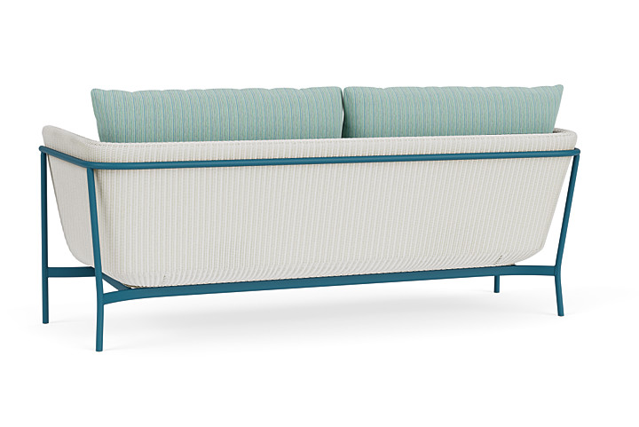 Lloyd Flanders™ Solstice Sofa  - Matte White, Peacock