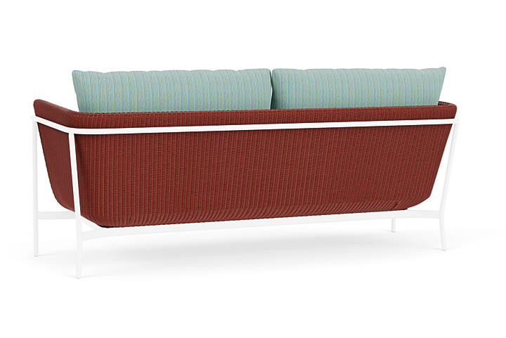 Lloyd Flanders™ Solstice Sofa  - Terracotta, White