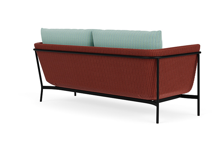 Lloyd Flanders™ Solstice Sofa  - Terracotta, Ebony