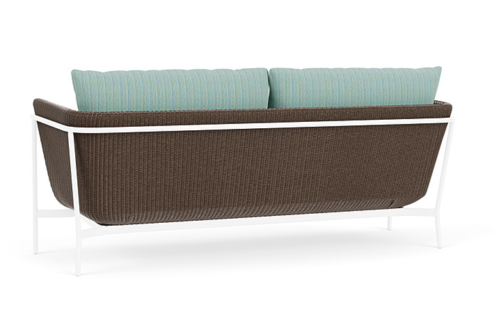 Lloyd Flanders™ Solstice Sofa  - Bark, White