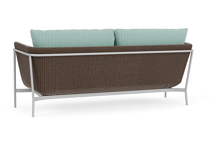 Lloyd Flanders™ Solstice Sofa  - Bark, Metallic Silver